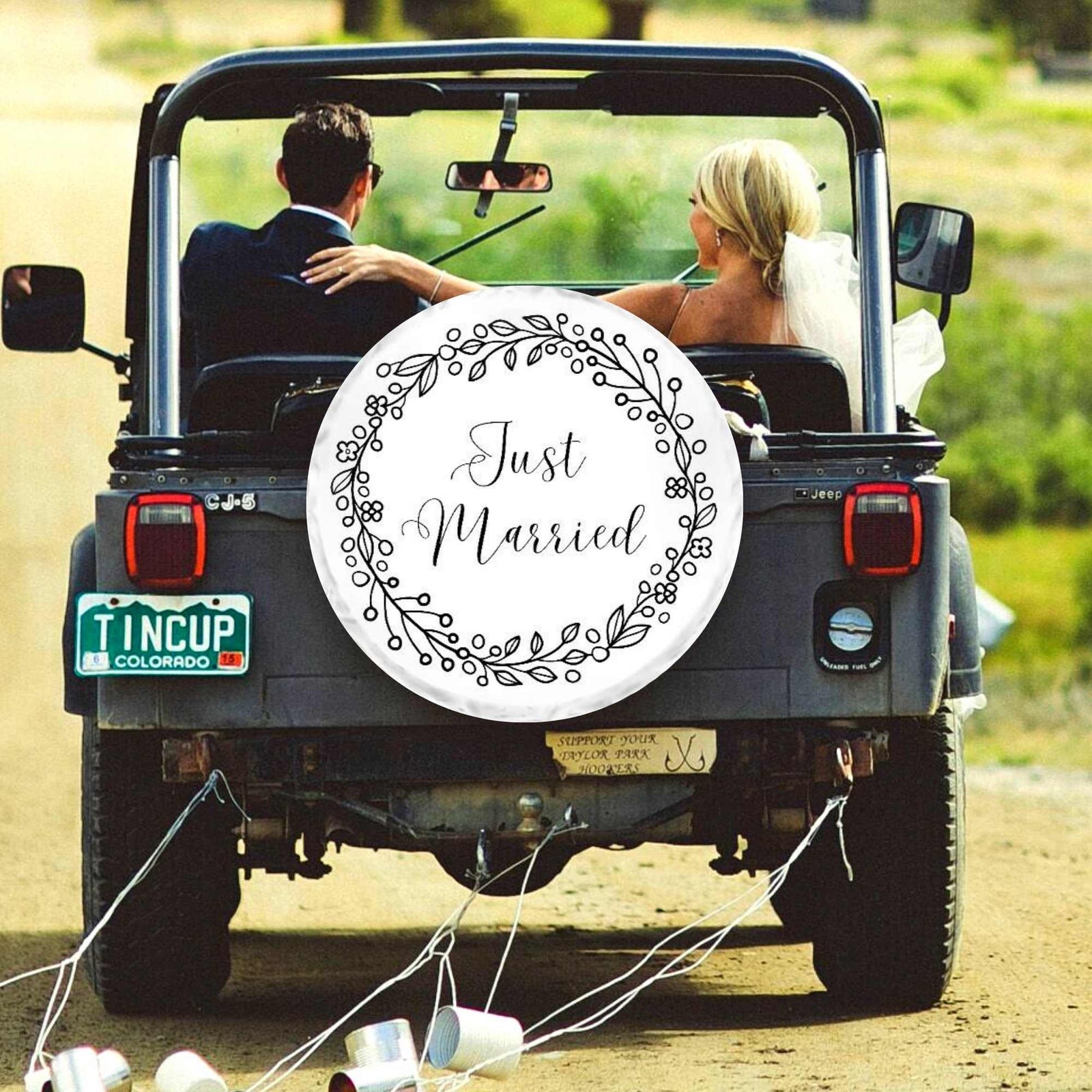 HOW TO DECORATE YOUR JEEP FOR A WEDDING – COVERDOM