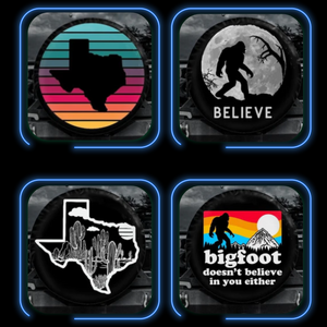 bigfoot spare tire cover and texas spare tire cover