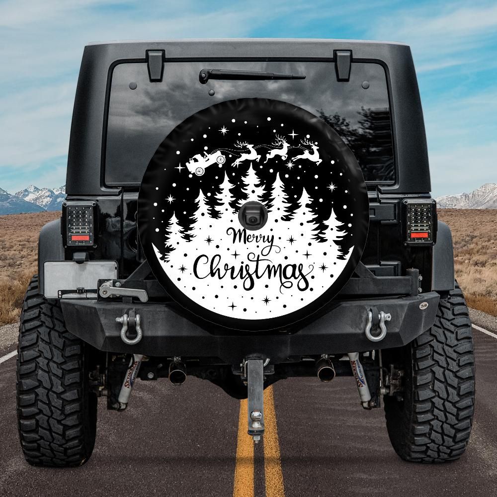 Merry Christmas Spare Tire Cover