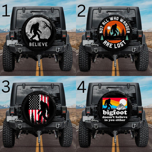 bronco tire cover bigfoot