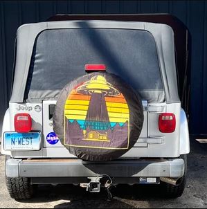 UFO Spare Tire Cover