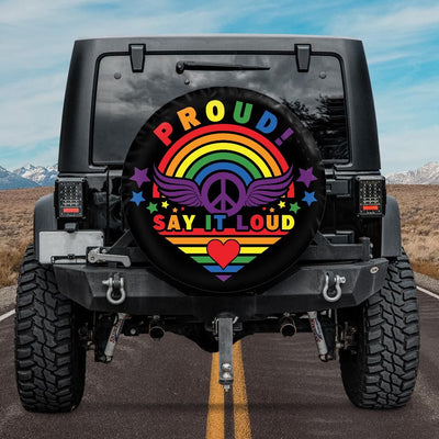 gay jeep tire cover