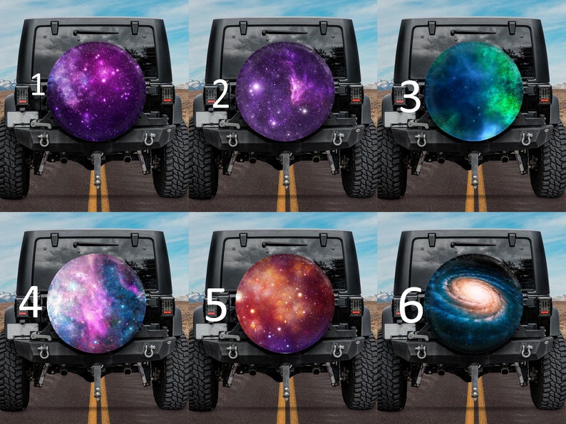 Galaxy Spare Tire Cover