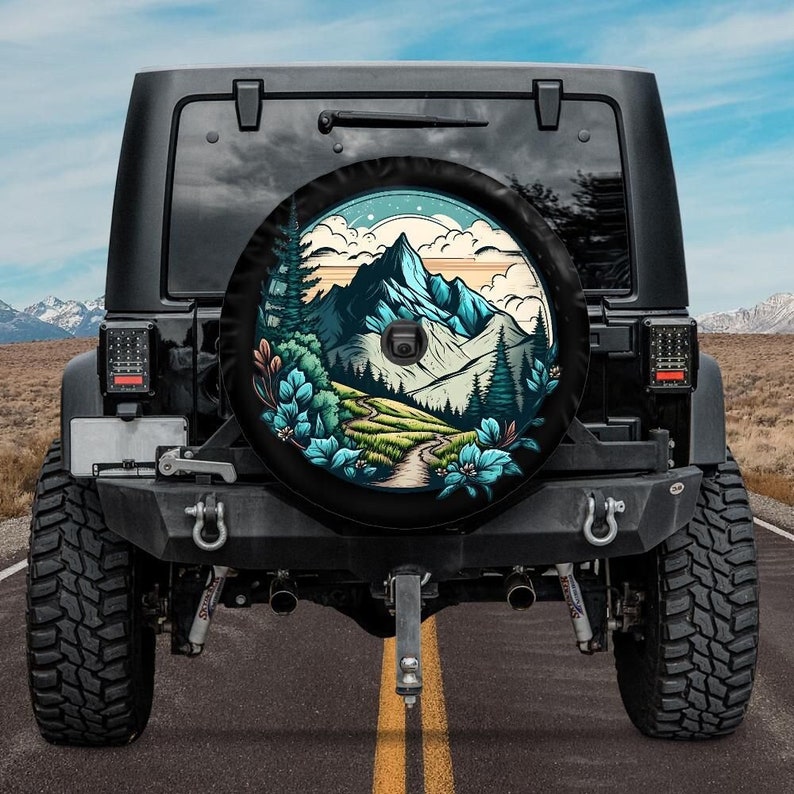 mountain camping tire cover