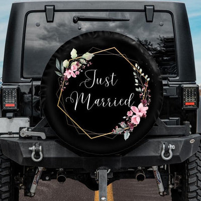 Just Married Spare Tire Cover