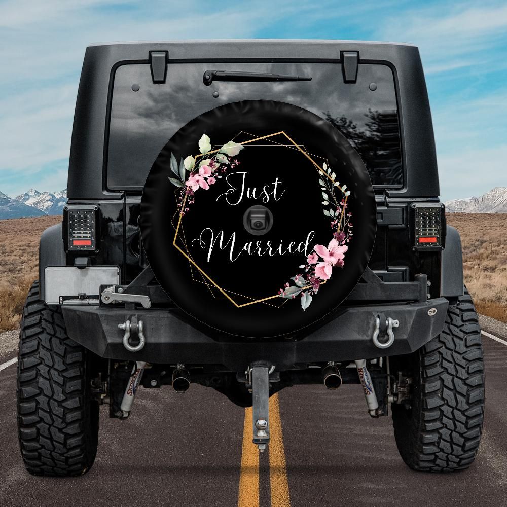 Just Married Spare Tire Cover